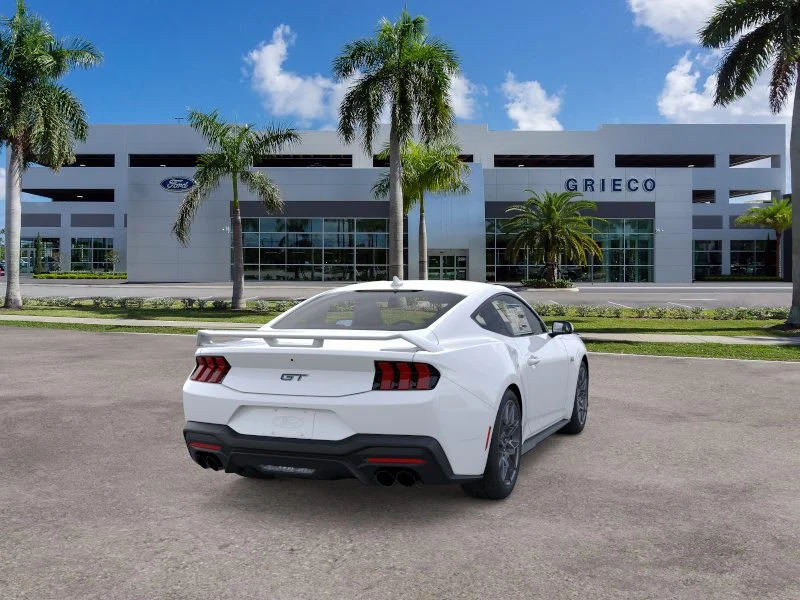 New 2025 Oxford White Ford GT Premium Fastback image 8