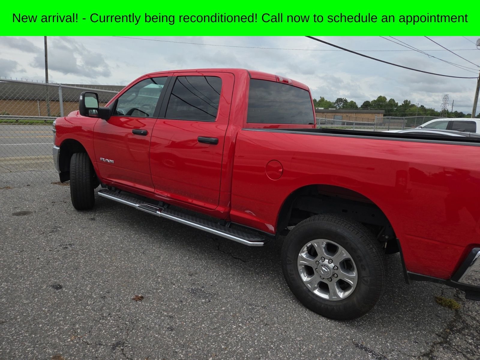 Used 2026 Flame Red Clearcoat Ram Big Horn image 3