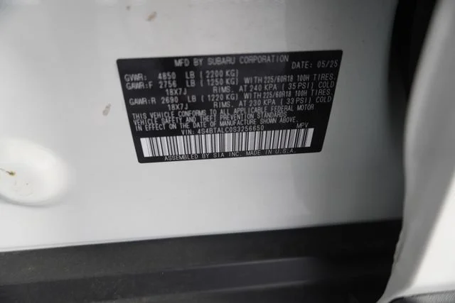 Certified Used 2025 White Subaru Onyx Edition image 22
