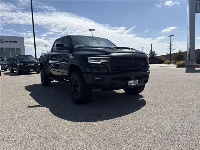 New 2026 Diamond Black Crystal Pearl-Coat  Paint Ram RHO / TRX CREW CAB 4X4 image 2