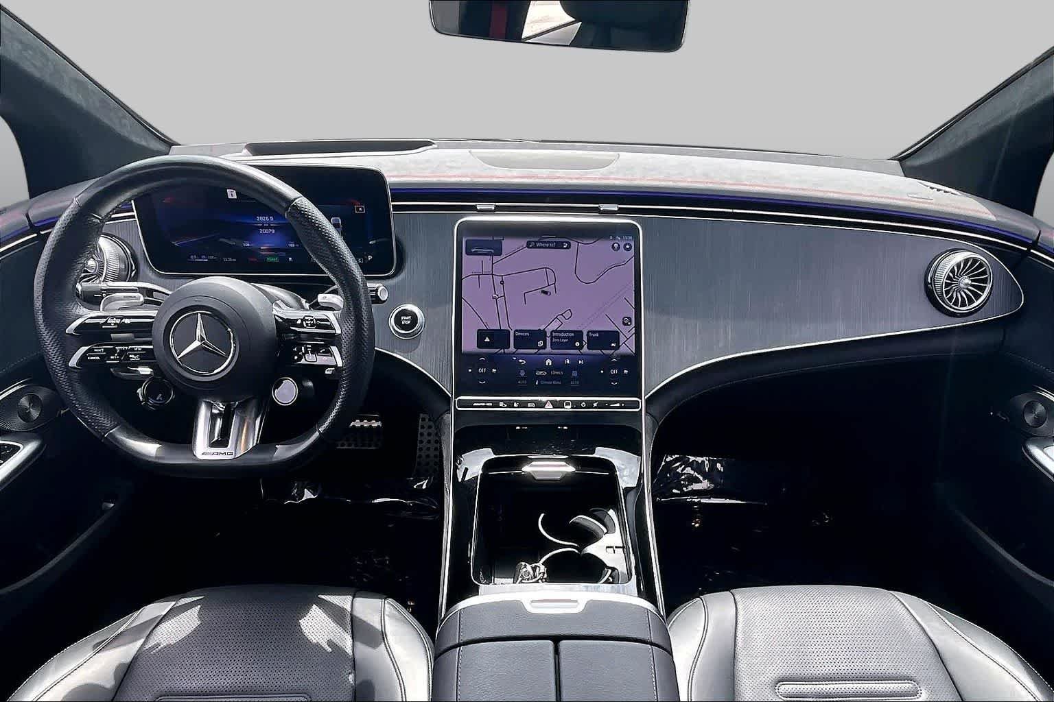 Used 2023 MANUFAKTUR Alpine Grey Mercedes-Benz AMG® EQE image 15