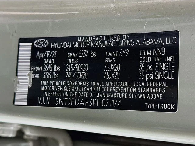 Certified Pre-Owned 2023 Hyundai Santa Cruz Limited