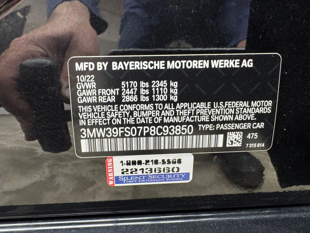 Used 2023 Black BMW 330e xDrive image 32