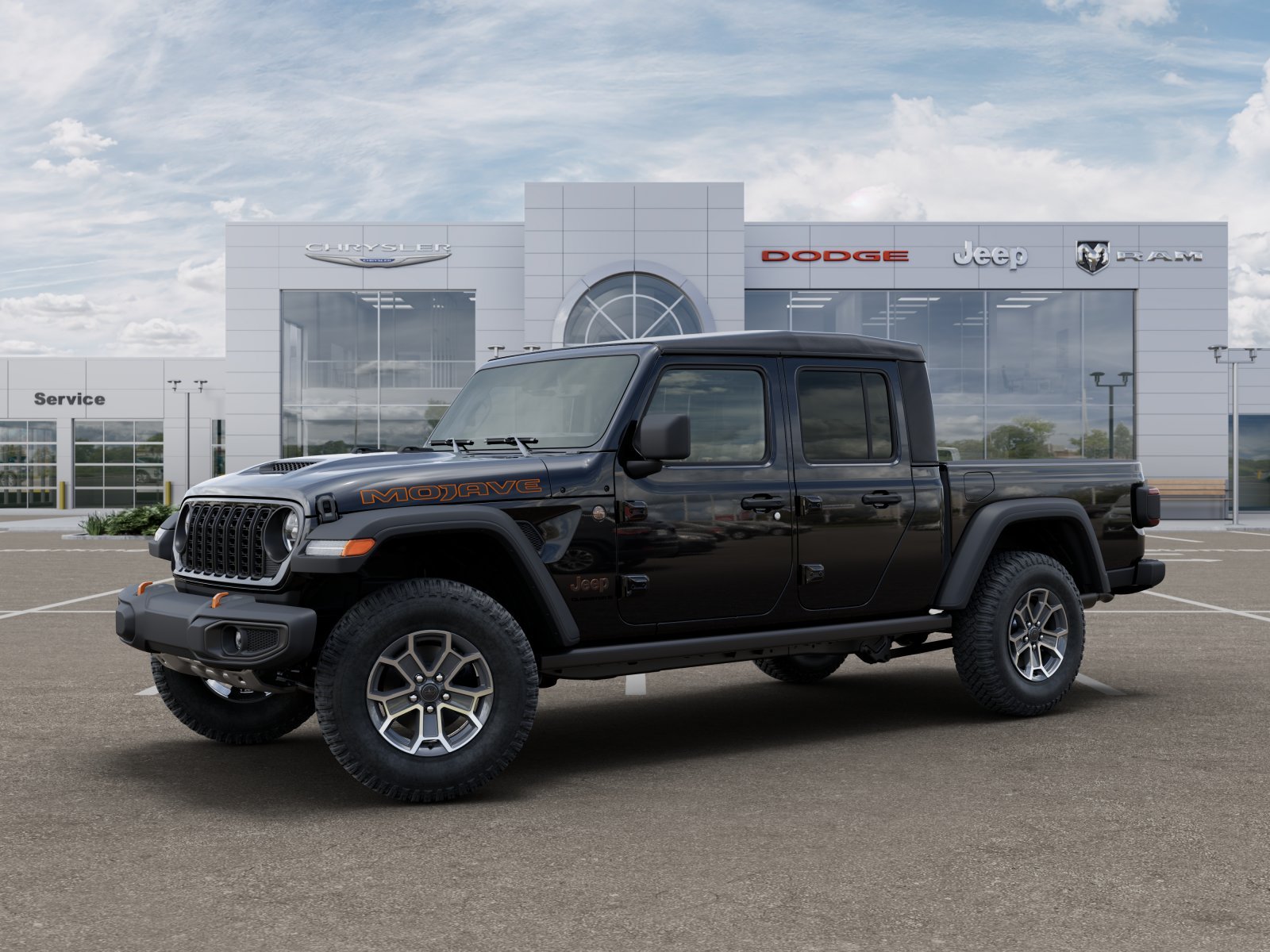 New 2025 Black Clear-Coat Exterior Paint Jeep Mojave image 24