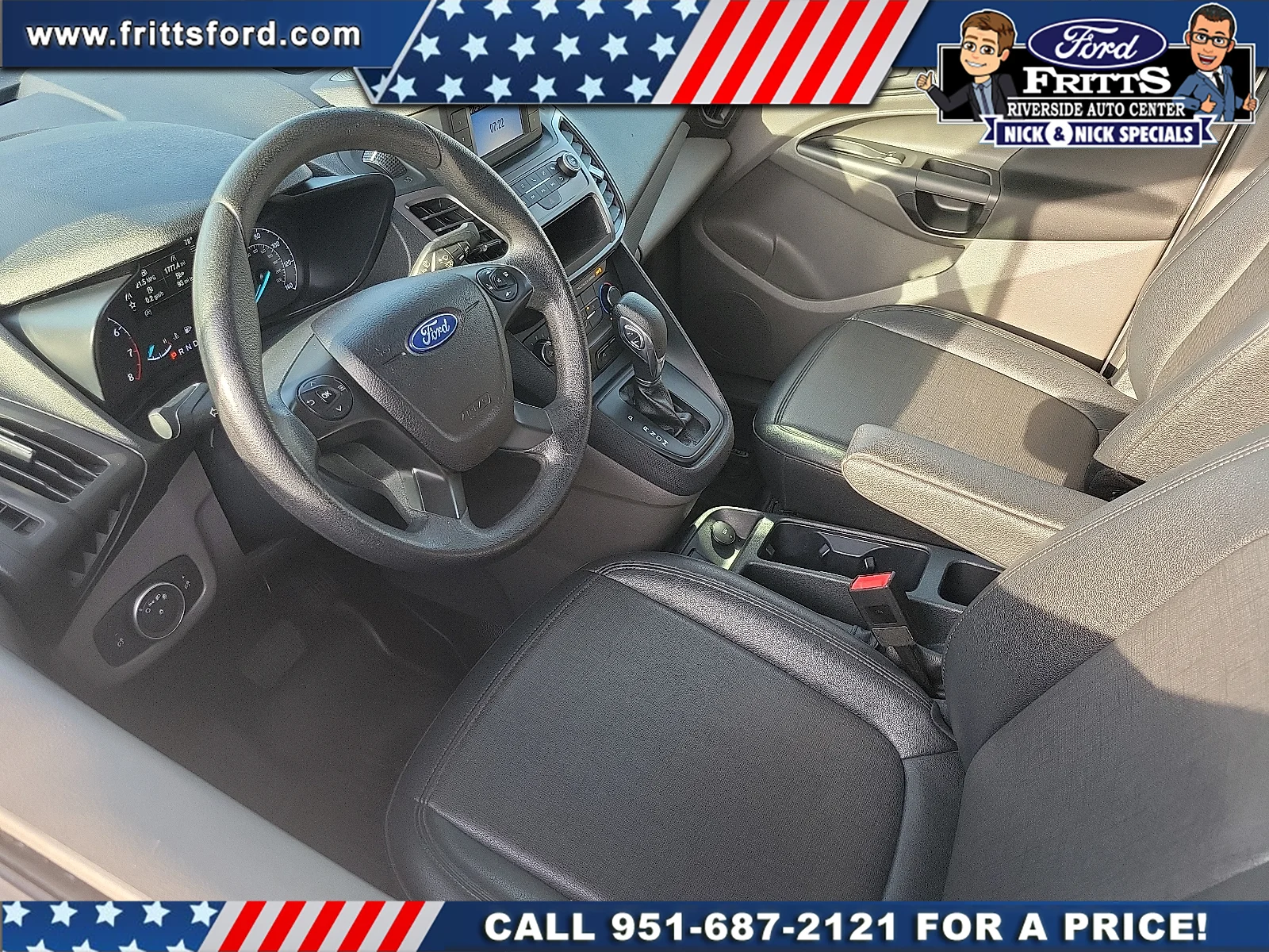 Certified Used 2021 Frozen White Ford XL Cargo Van image 4