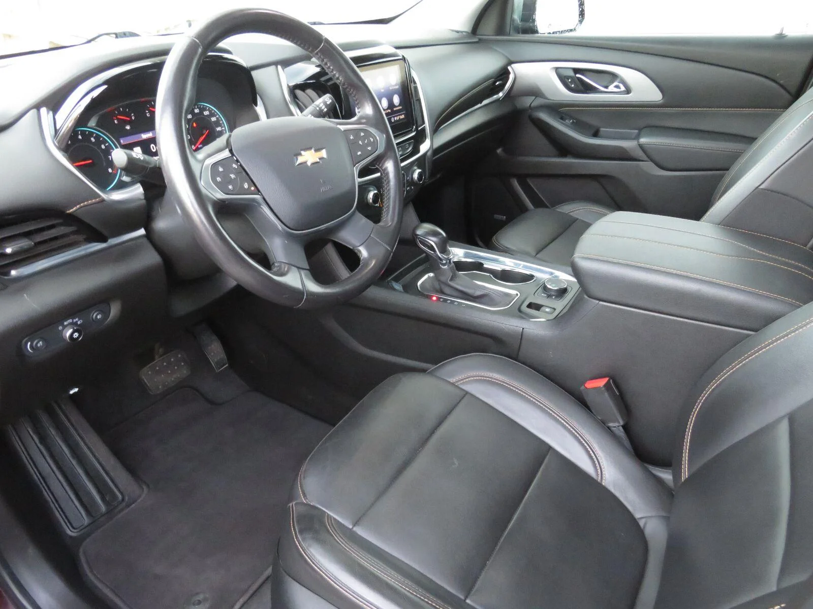 Used 2021 BLACK CHERRY METALLIC Chevrolet LT Leather image 19