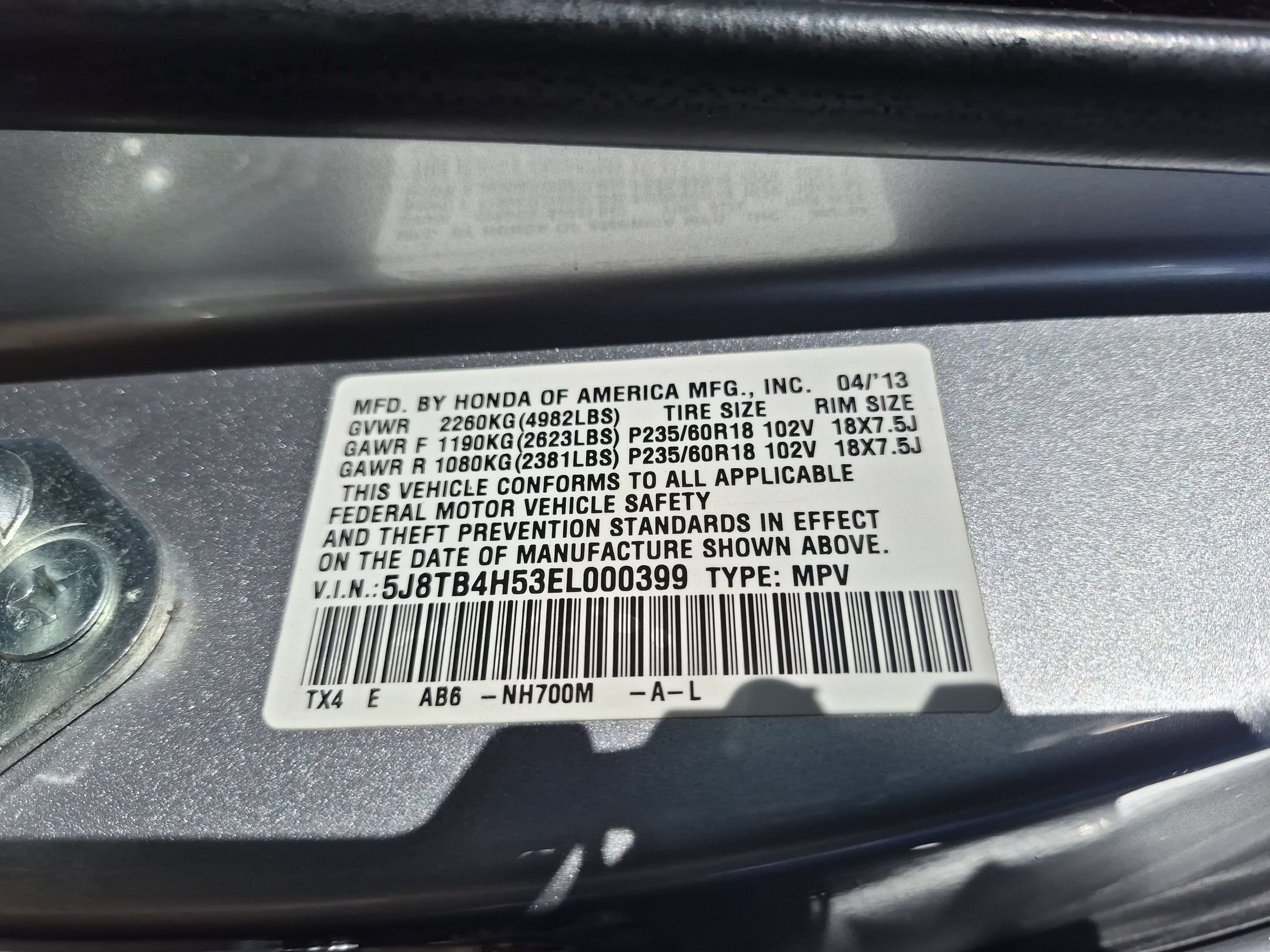 Used 2014 Forged Silver Metallic Acura AWD w/ Technology Package image 35