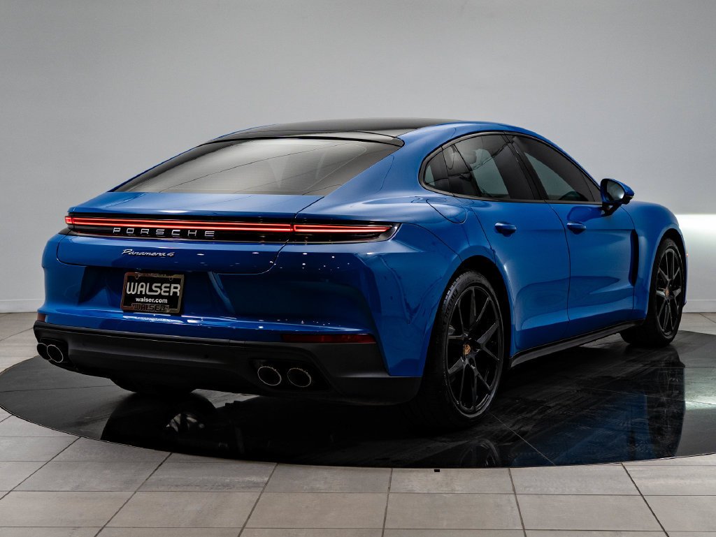 Used 2025 Lugano Blue Porsche 4 image 8