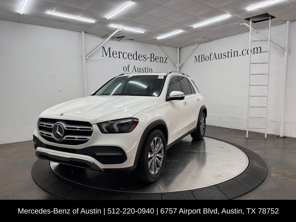 Certified Used 2020 White Mercedes-Benz GLE 350 image 3