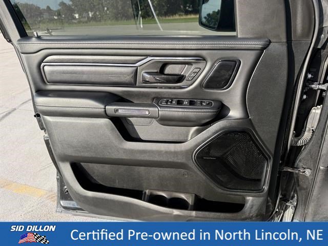 Used 2022 Diamond Black Crystal Pearlcoat Ram Limited image 19