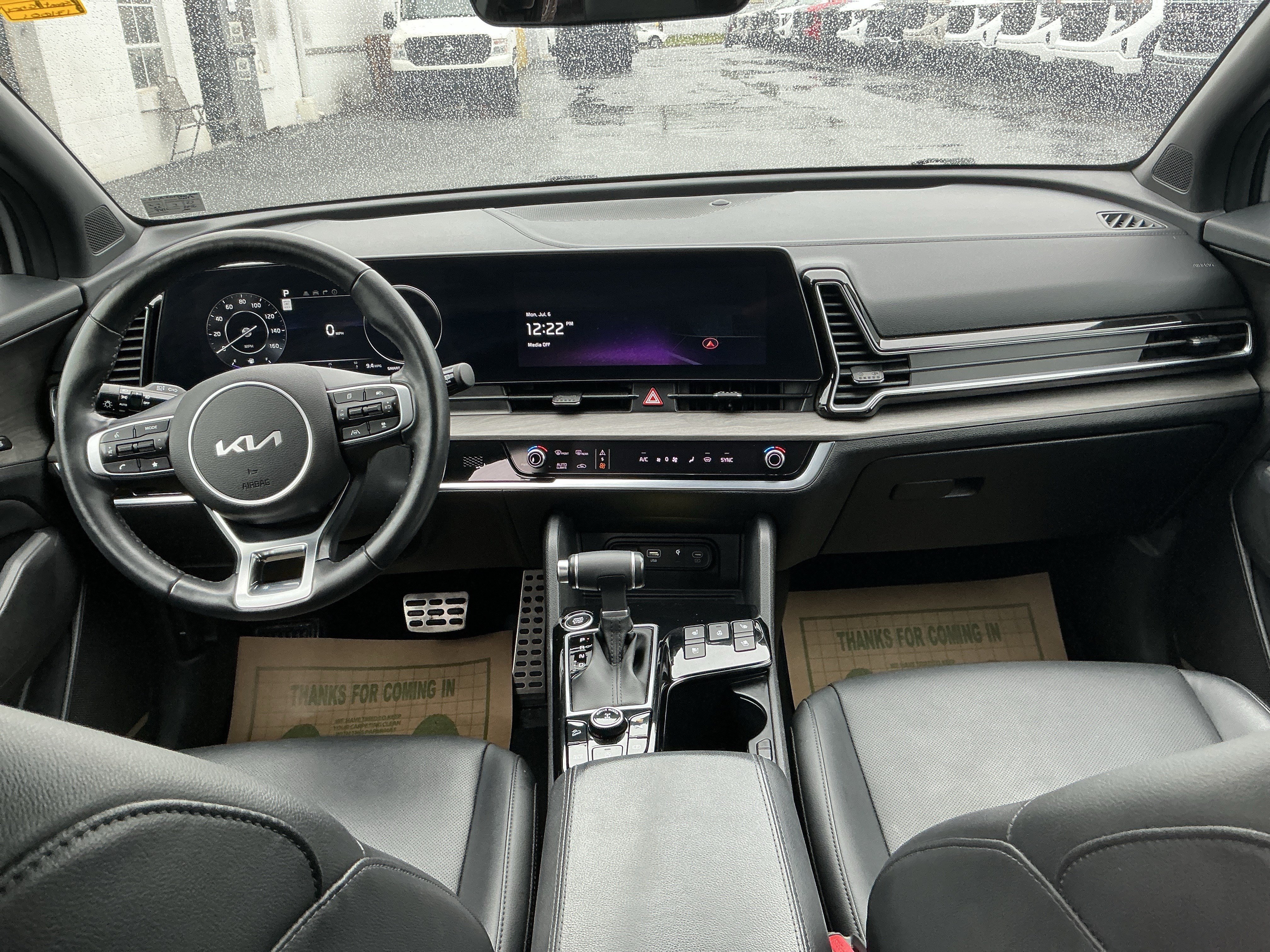 Certified Used 2024 Wolf Gray/Ebony Black Roof Kia X-Pro Prestige image 11