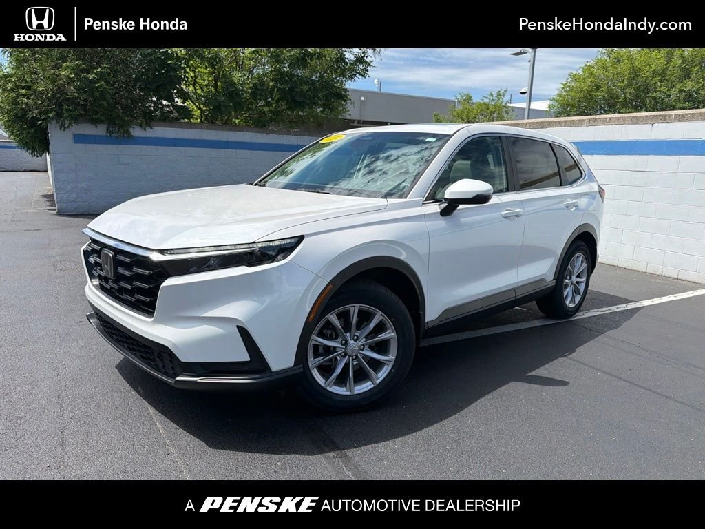 Certified Used 2024 Platinum White Pearl Honda EX-L image 1