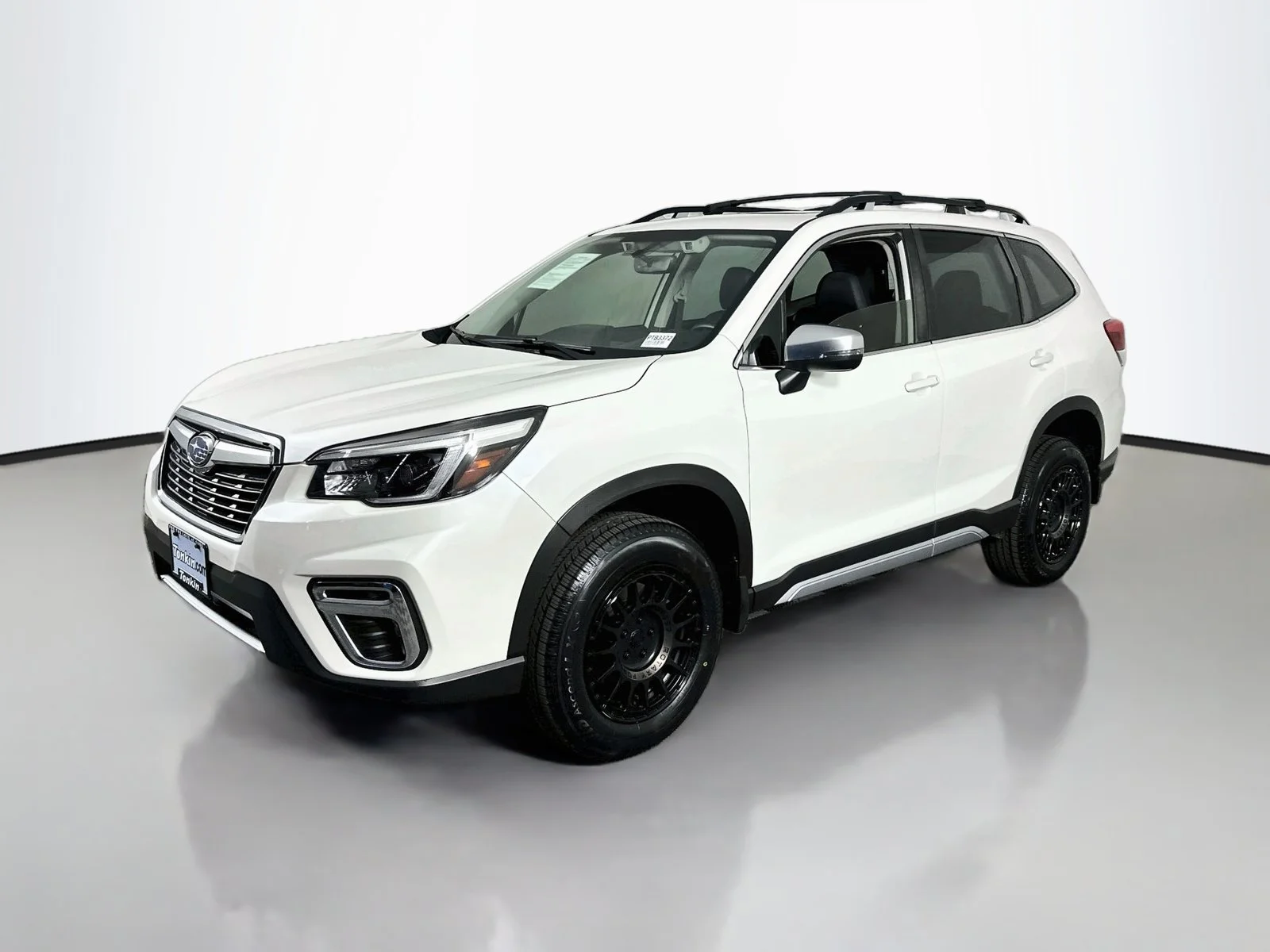 Used 2021 Crystal White Pearl Subaru Touring image 3
