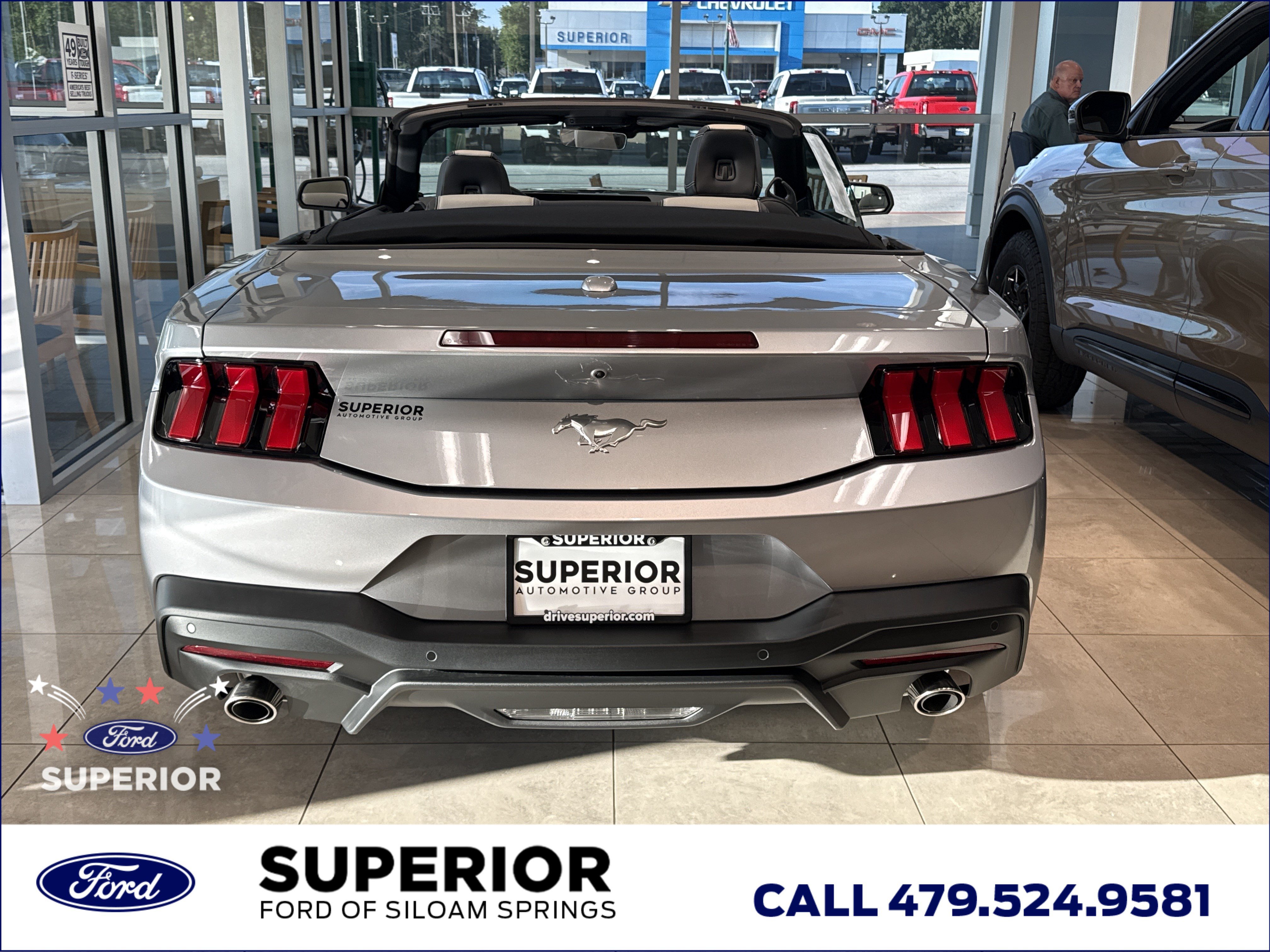 New 2026 Iconic Silver Metallic Ford EcoBoost Premium image 3