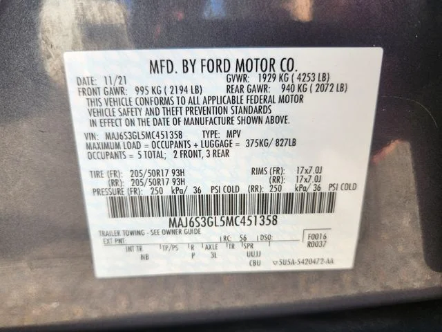 2021 Ford EcoSport SE - Photo 26