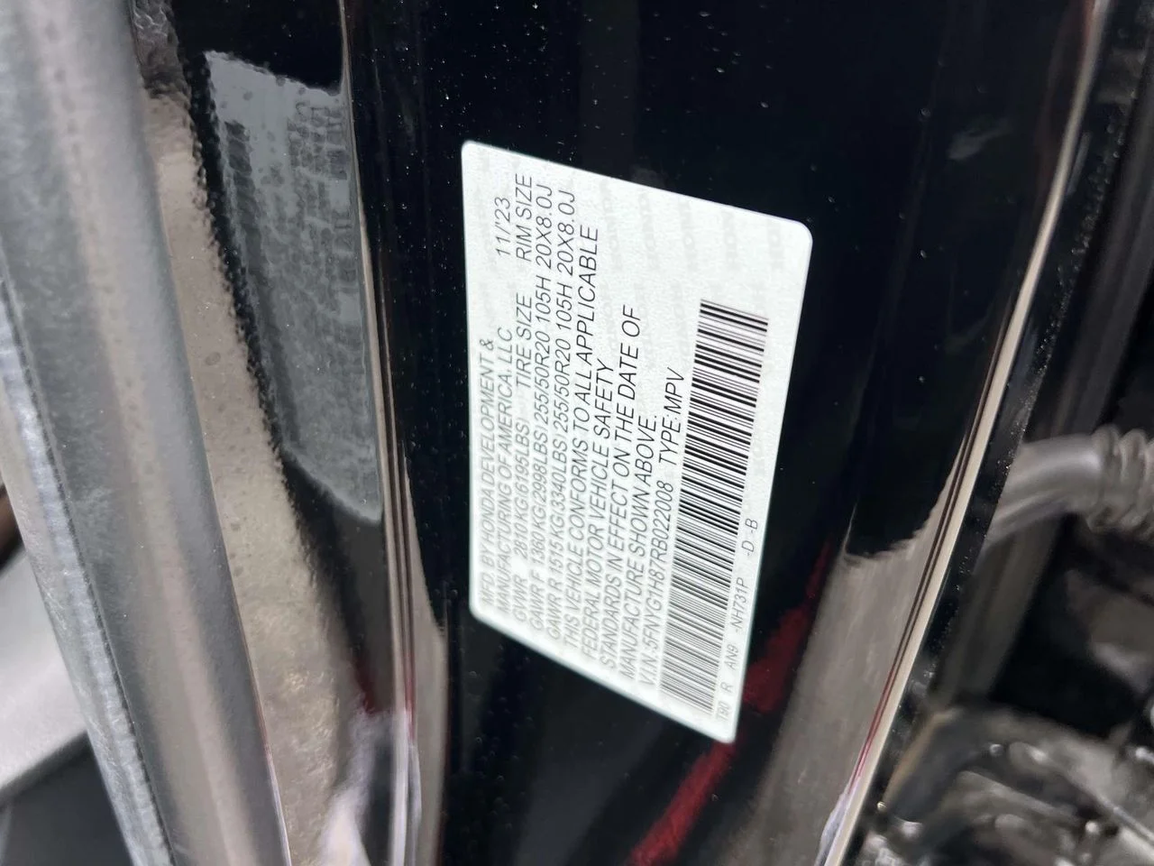 Used 2024 Crystal Black Pearl Honda Elite image 27