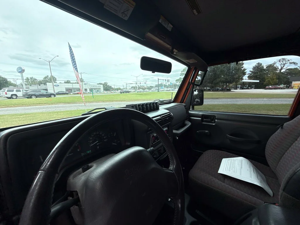 Used 2000 Orange Jeep Sport image 15