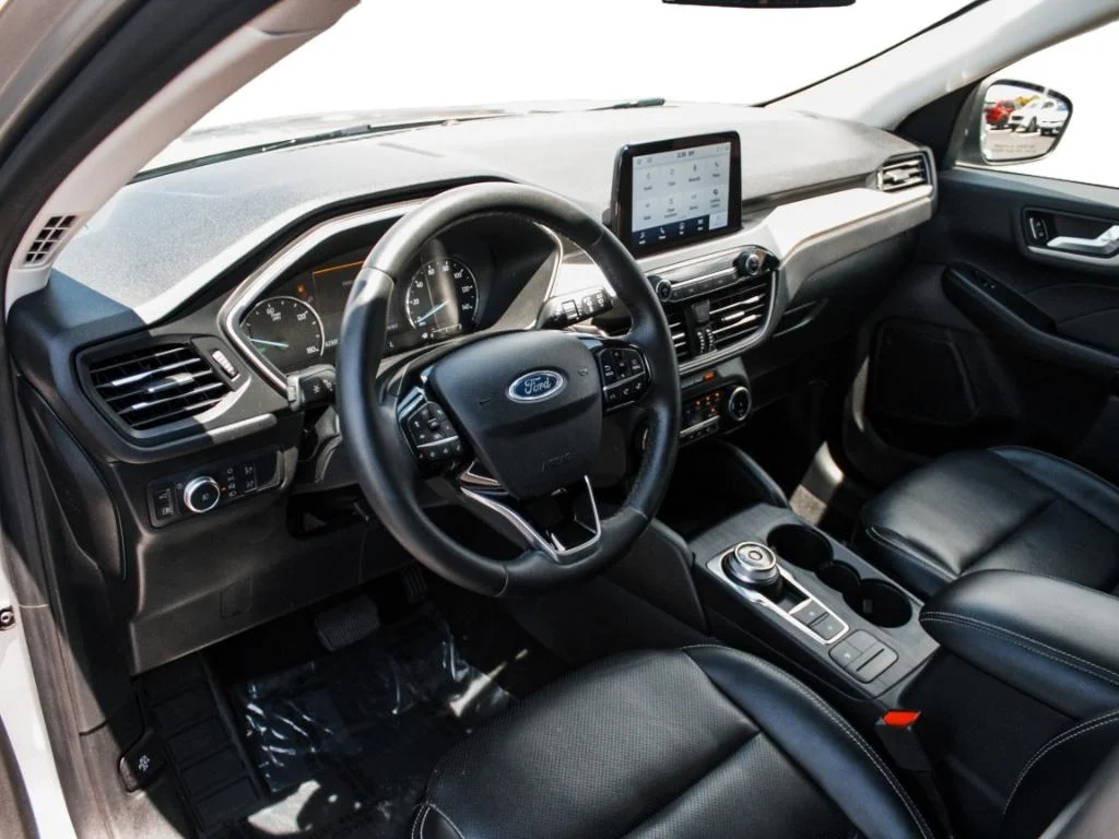 Used 2022 Iconic Silver Metallic Ford SEL Hybrid image 8