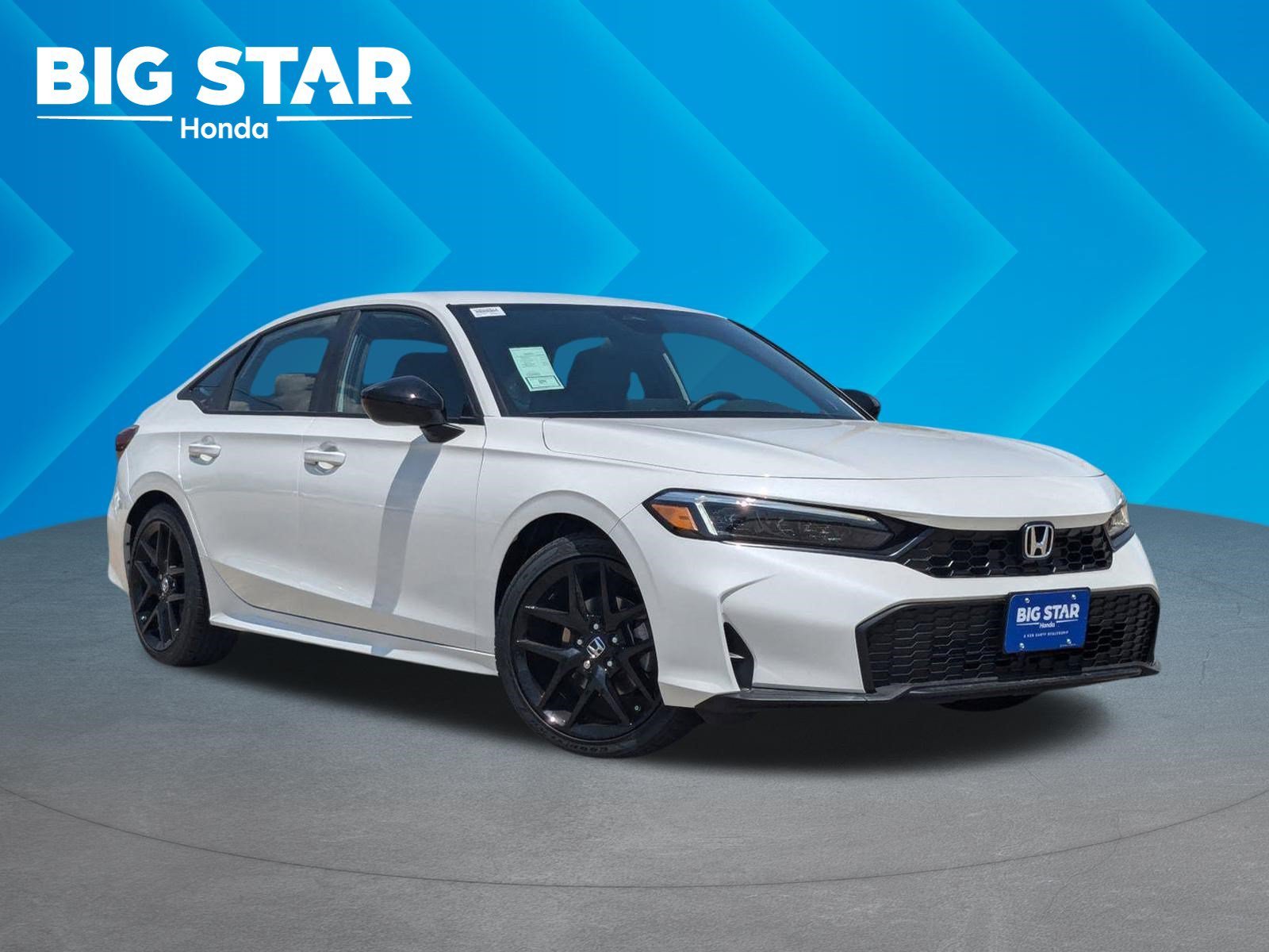 New 2026 Platinum White Pearl Honda Sport image 1