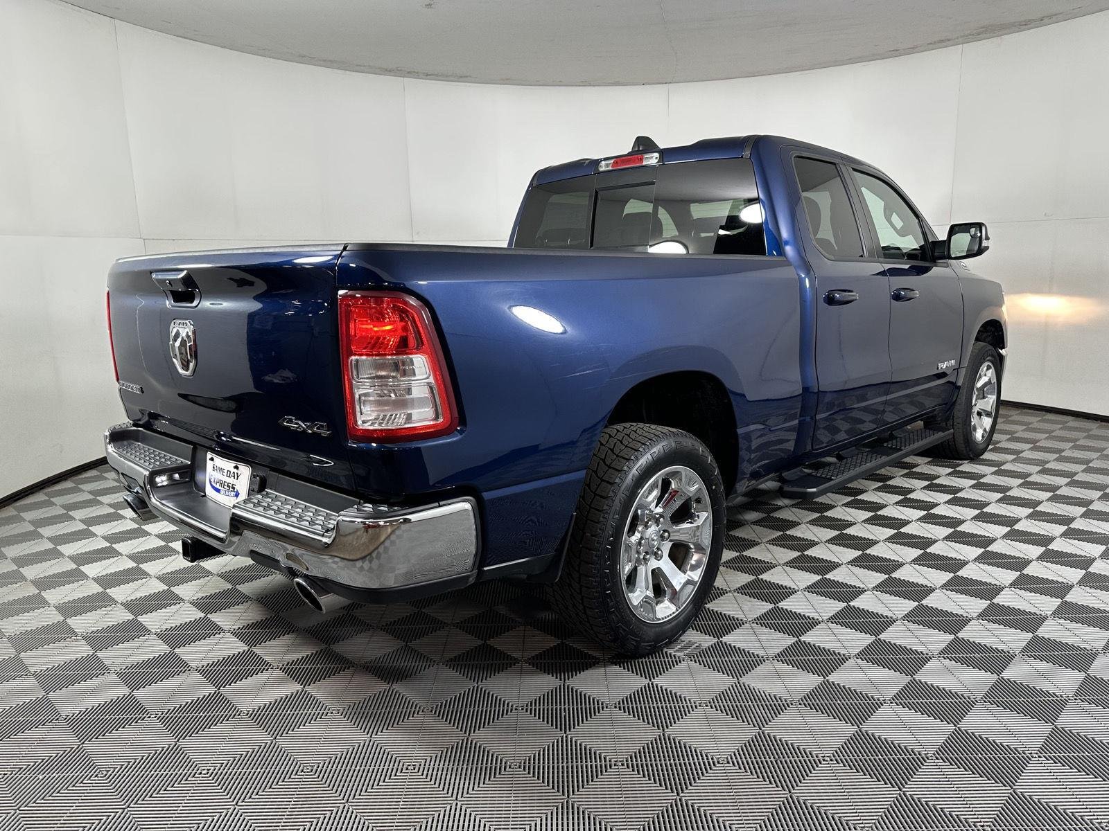 Used 2022 Patriot Blue Pearlcoat Ram Big Horn image 9