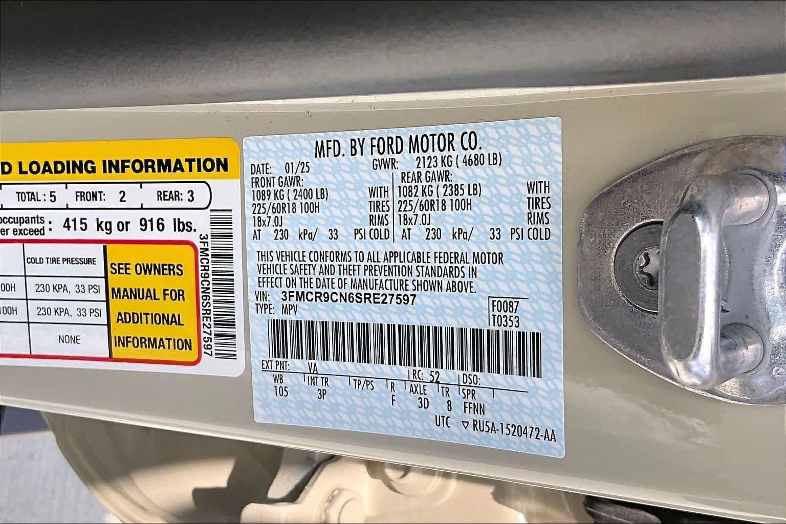 Used 2025 Desert Sand Ford Outer Banks image 34