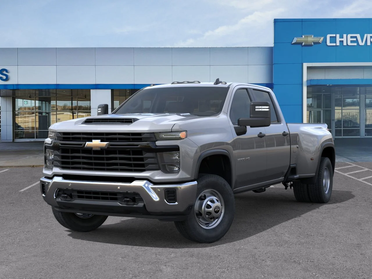 New 2026 Sterling Gray Metallic Chevrolet Work Truck image 7