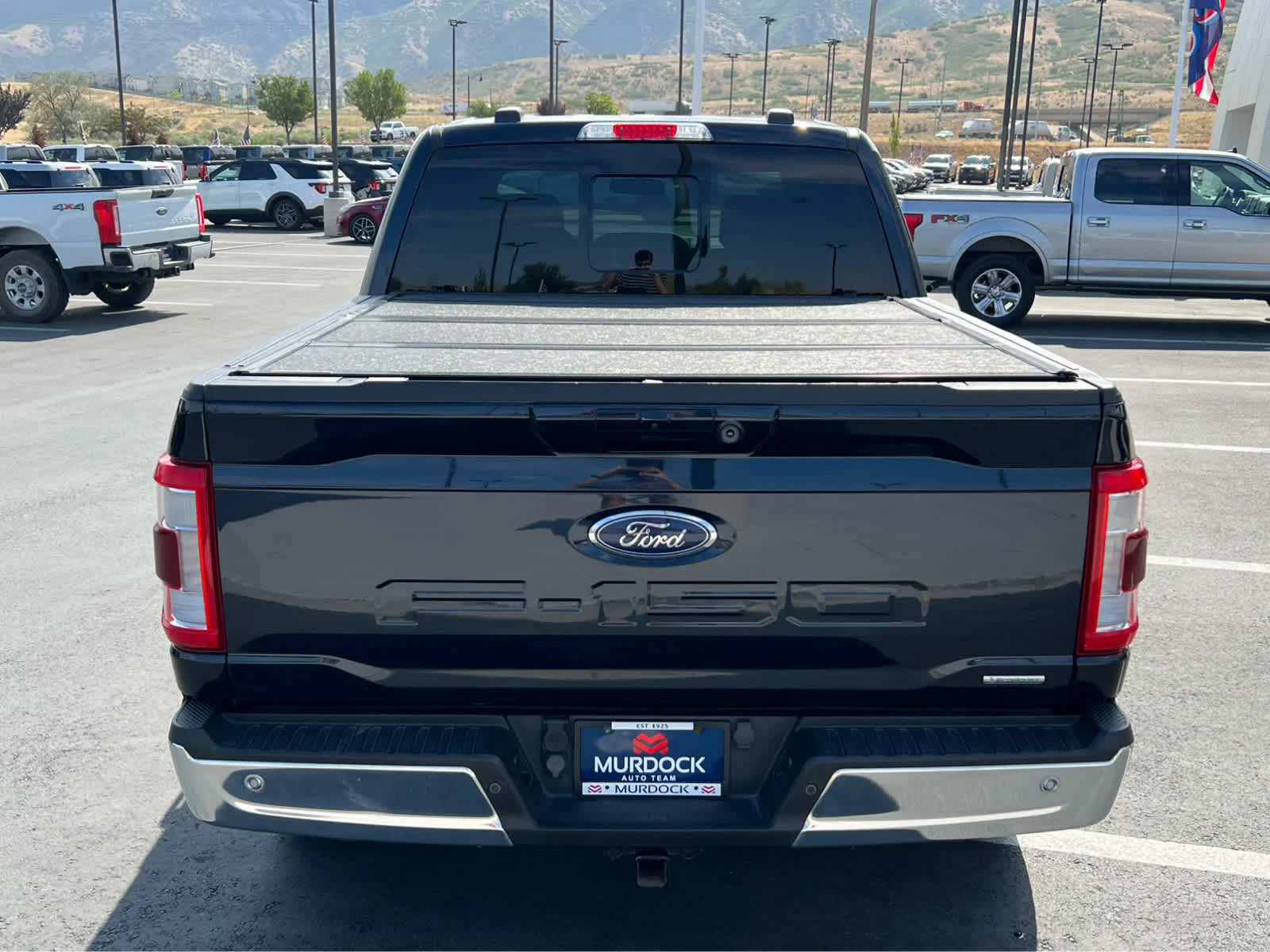 Certified Used 2021 Antimatter Blue Metallic Ford LARIAT image 9