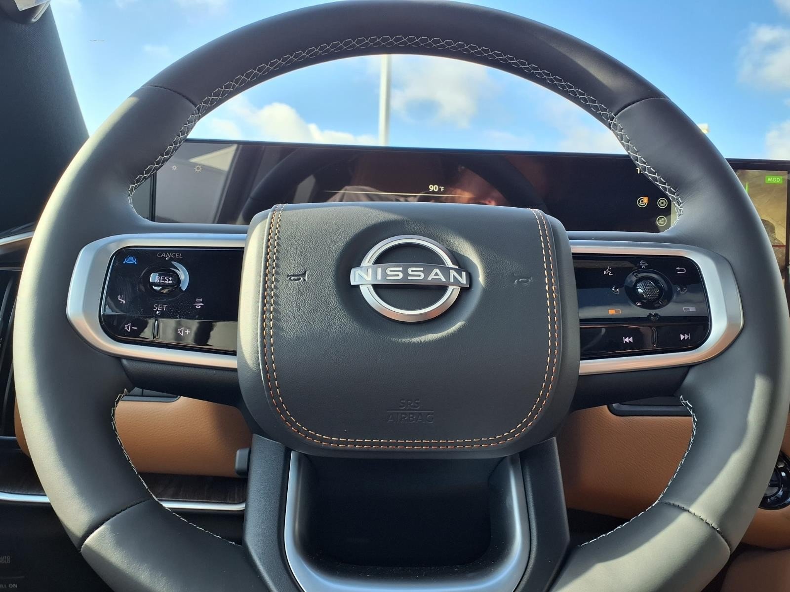2026 Nissan Armada Platinum Reserve White at Robbins Nissan