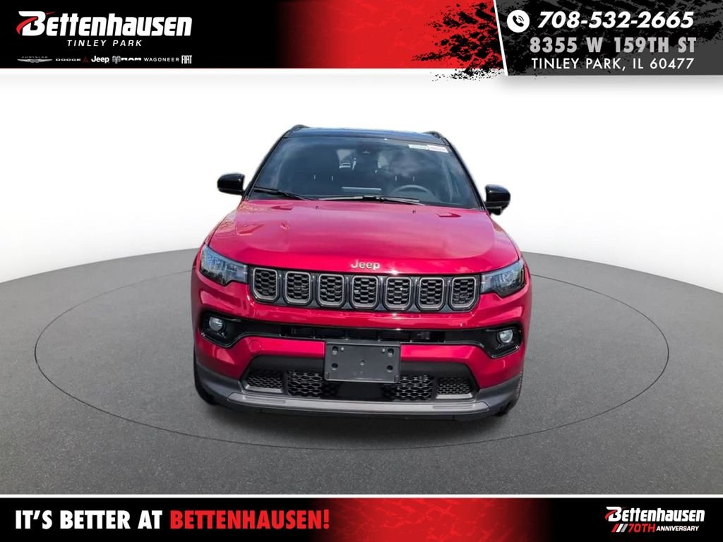 New 2026 Red Hot Pearlcoat Jeep Limited image 3