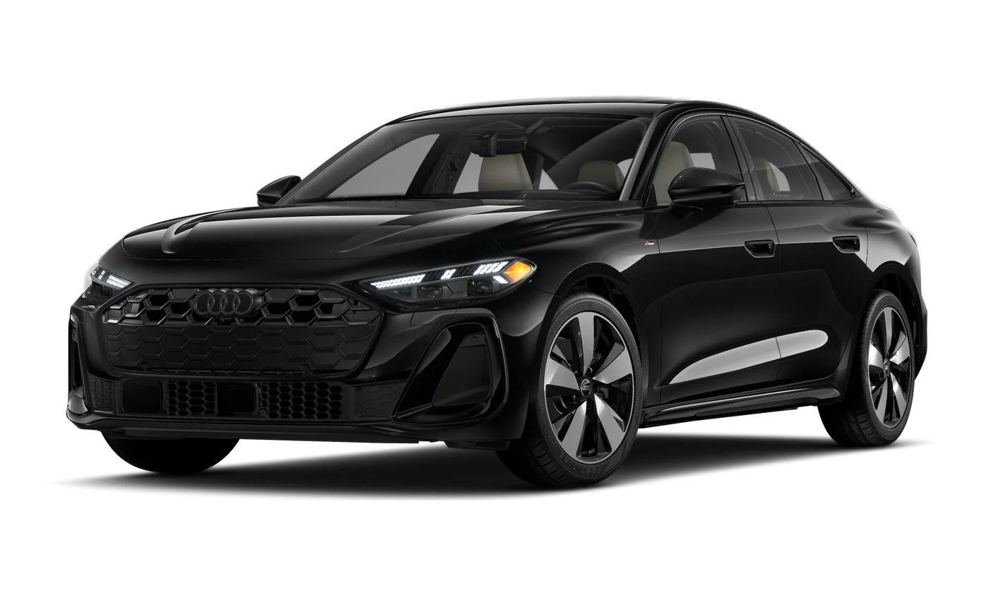 New 2026 Mythos Black Metallic Audi Prestige image 1