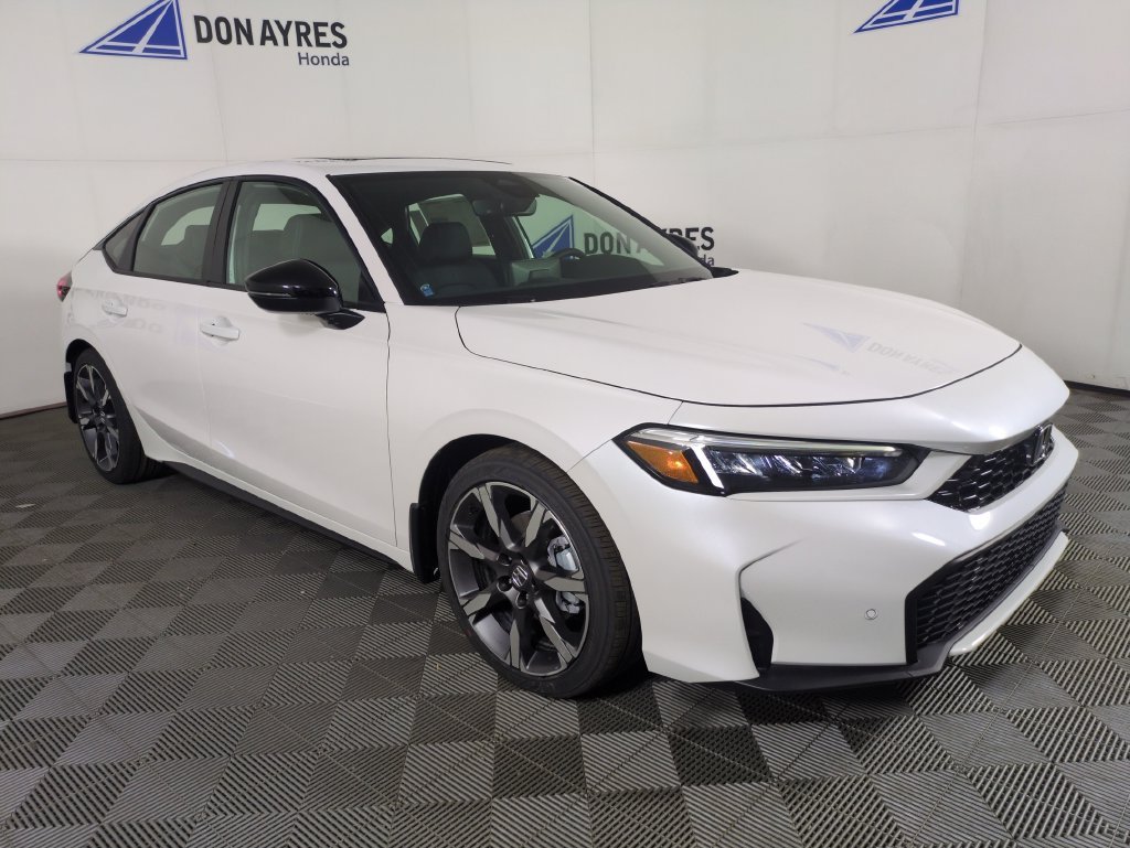 New 2027 Platinum White Pearl Honda Hybrid image 8
