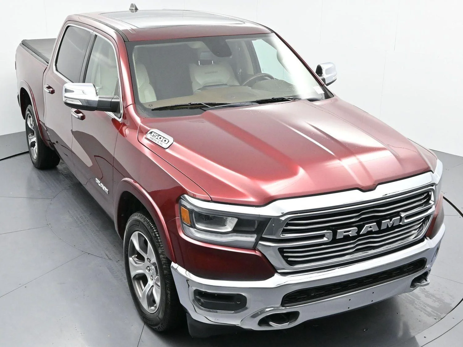 Used 2020 Delmonico Red Pearlcoat Ram Laramie image 36