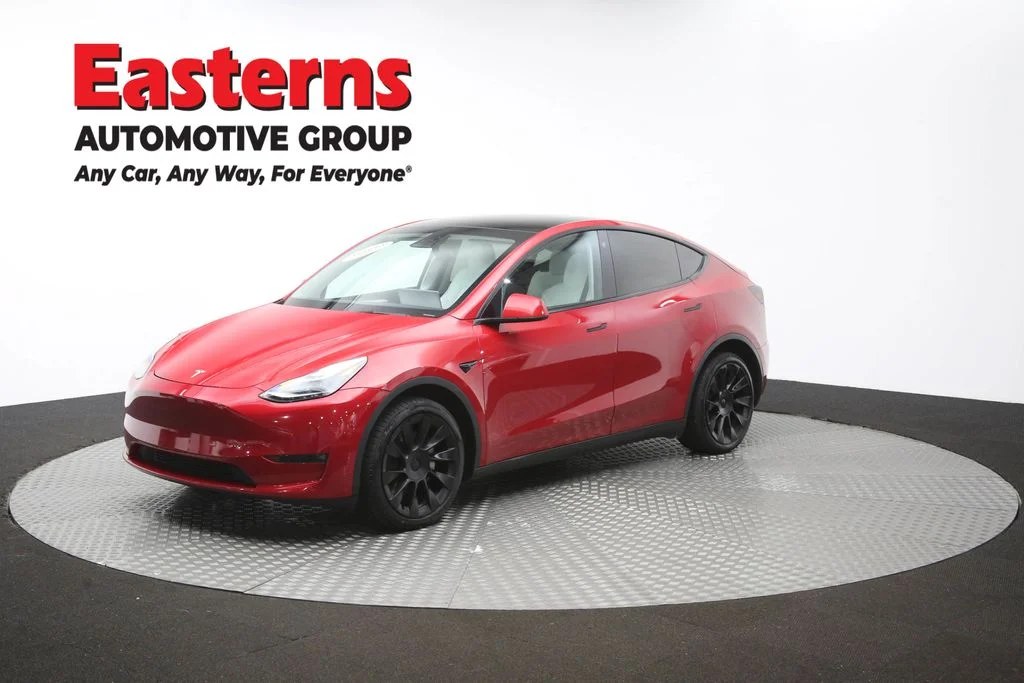 Used 2023 Red Tesla Long Range image 53