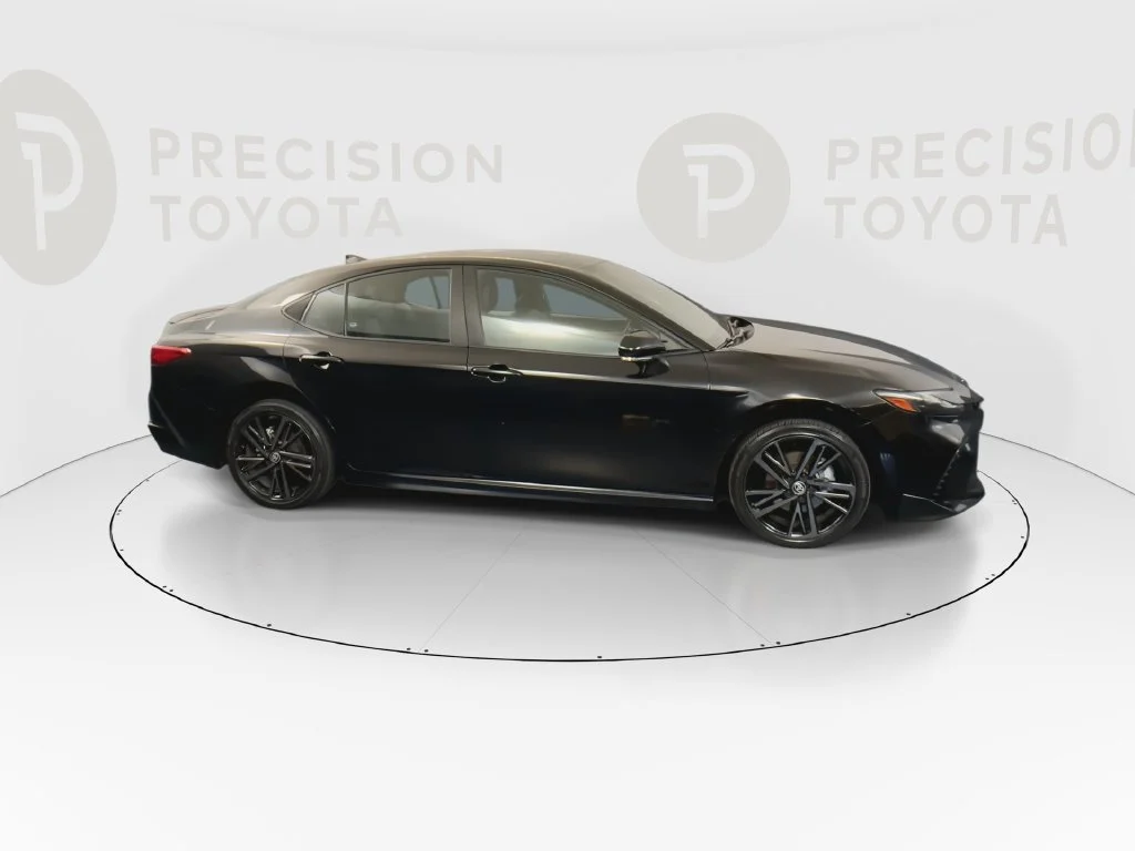 Used 2025 Midnight Black Metallic Toyota XSE image 13