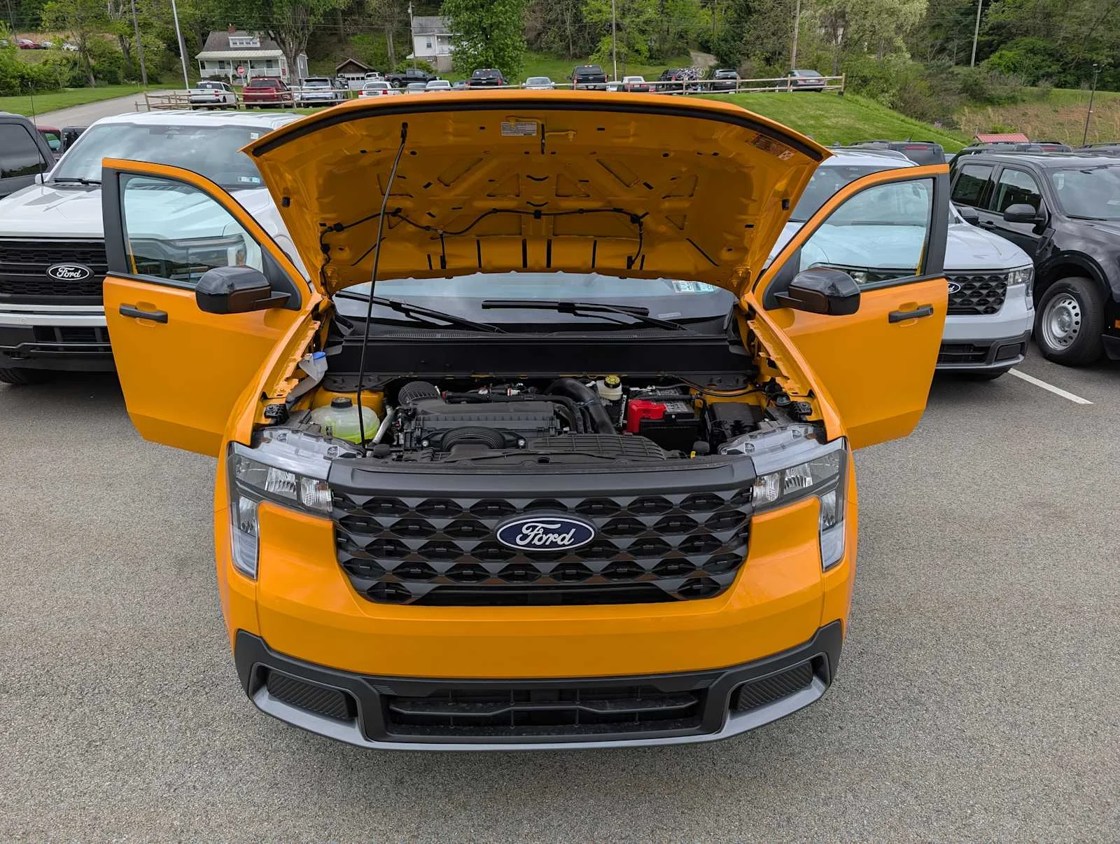 New 2026 Orange Fury Metallic Tri-Coat Ford XLT image 10