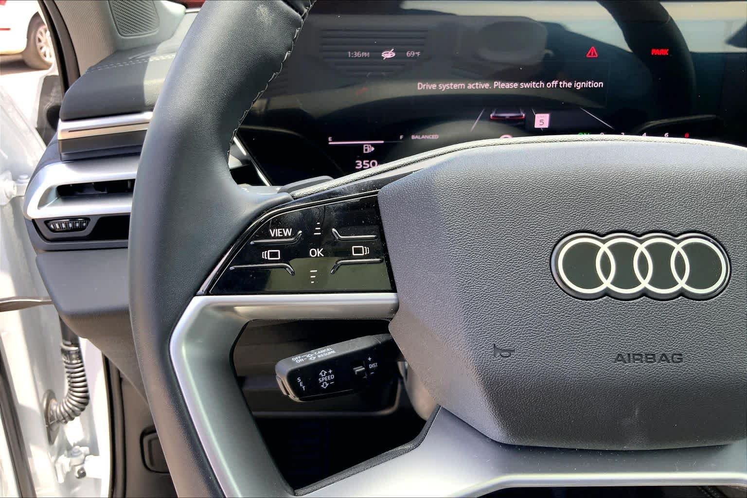 Used 2025 Glacier White Metallic Audi Premium image 24