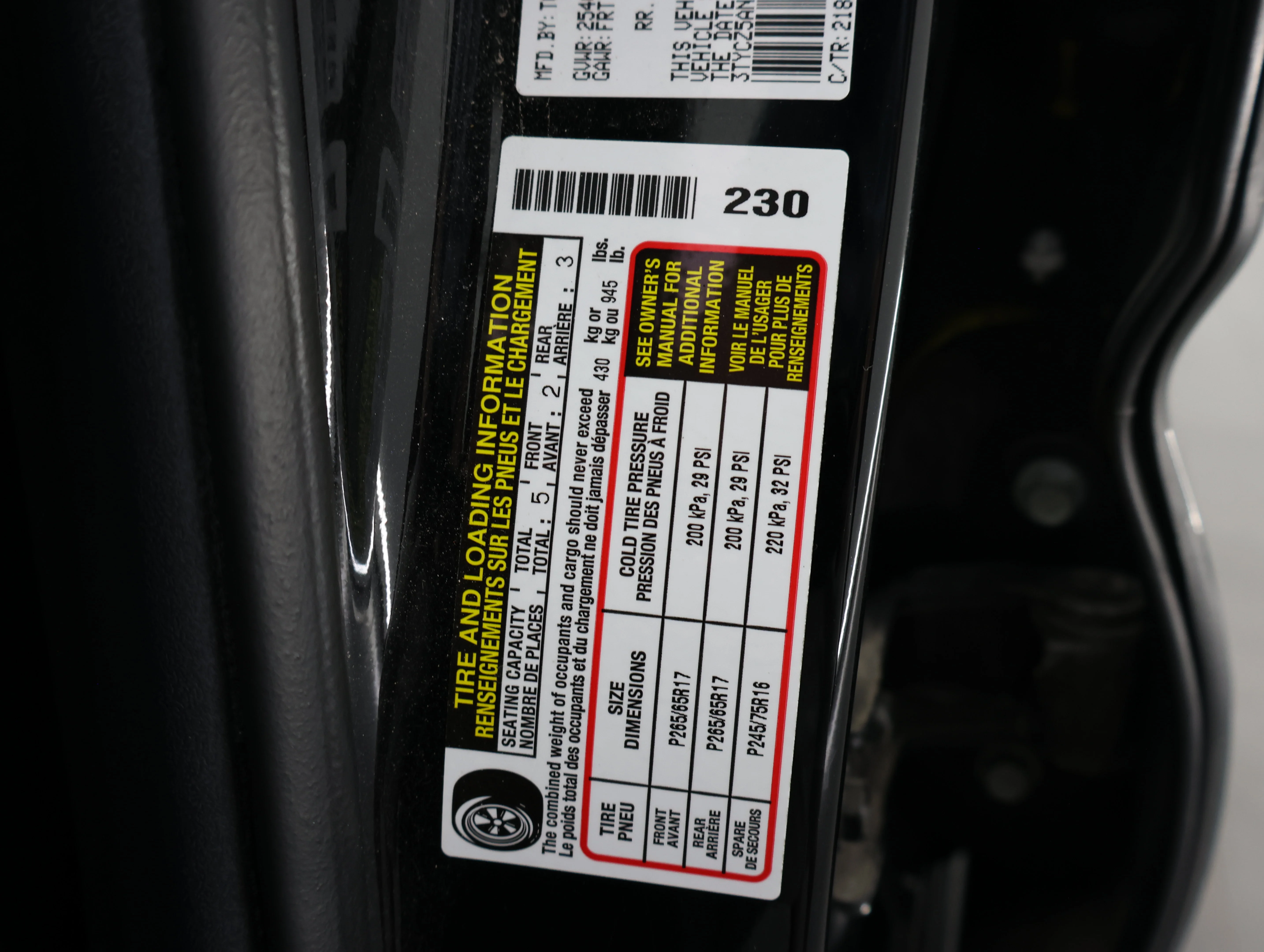 Used 2021 Midnight Black Metallic Toyota TRD Sport image 48