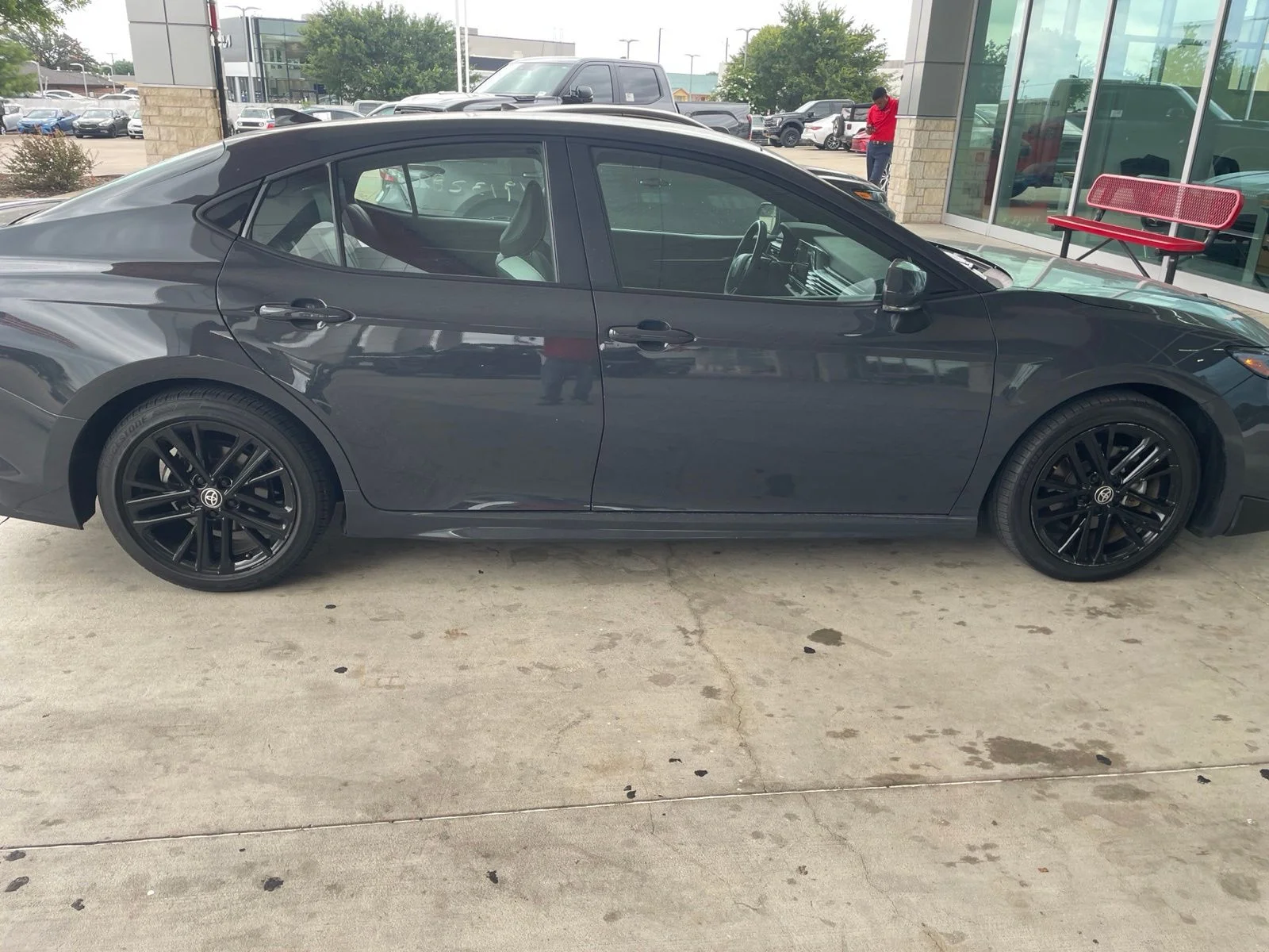 Used 2025 Black Toyota SE image 7