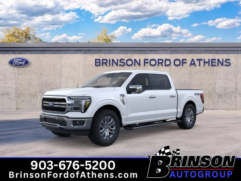 New 2026 Star White Metallic Tri-Coat Ford Lariat® image 1