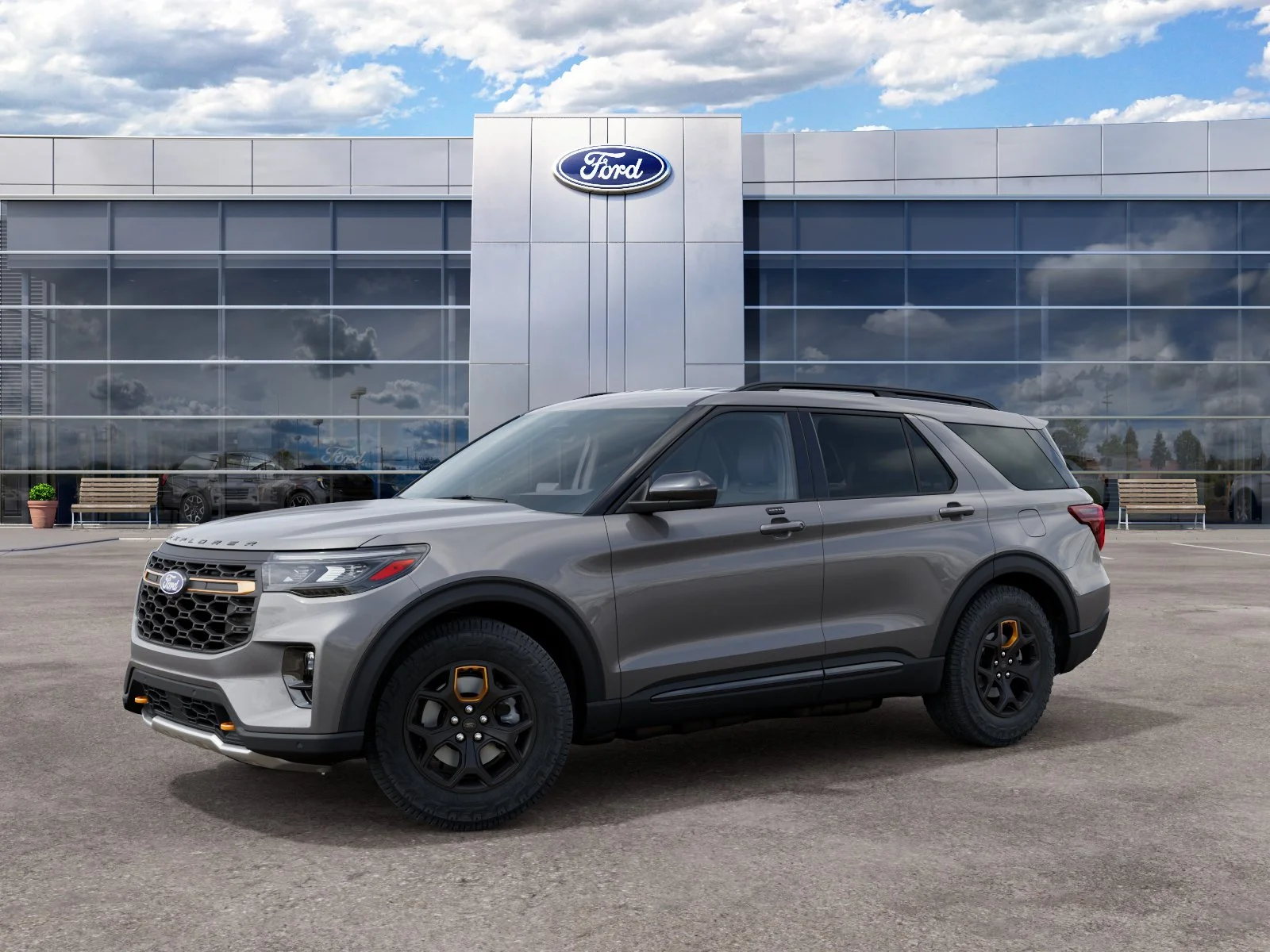 New 2027 Carbonized Gray Metallic Ford Tremor® image 14