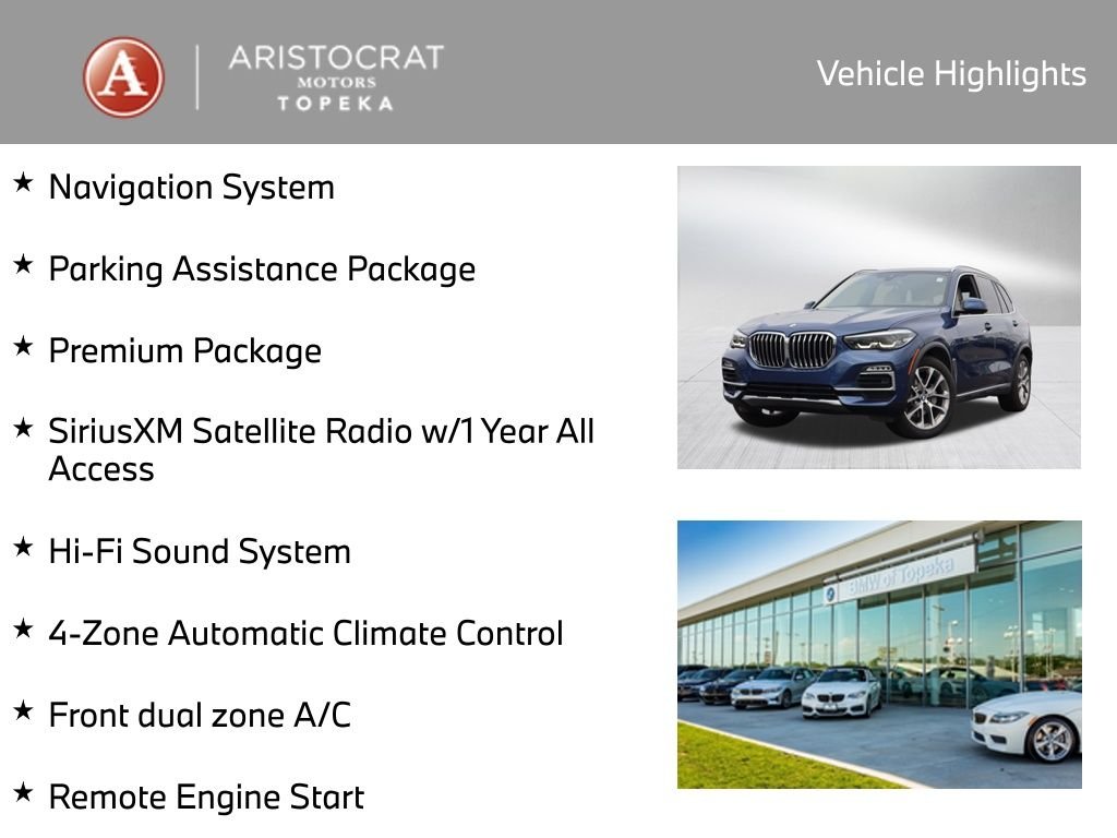 Used 2020 BMW X5 40i with VIN 5UXCR6C04L9B00217 for sale in Kansas City