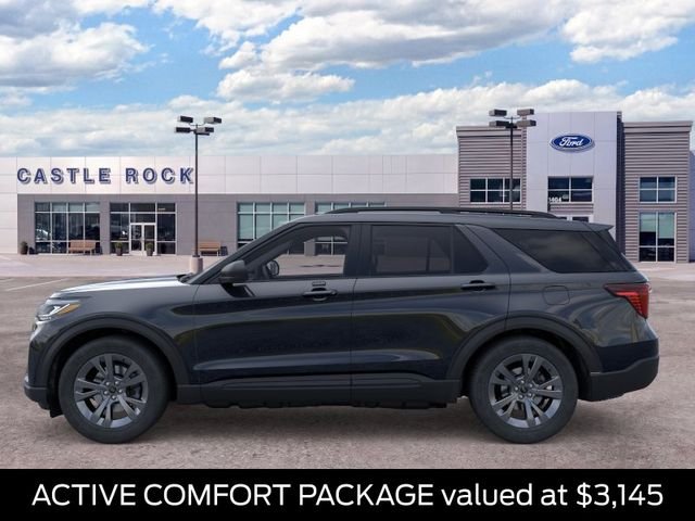 New 2026 Agate Black Metallic Ford Active image 3