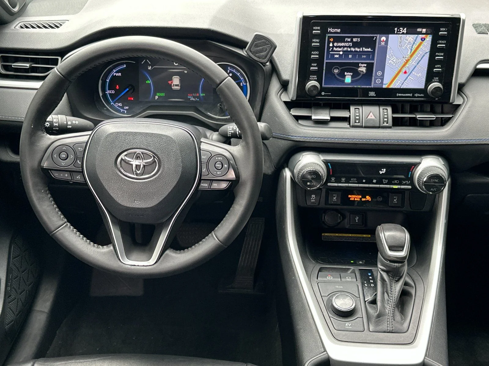 Used 2021 Midnight Black Metallic Toyota XSE image 13