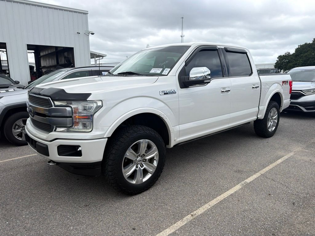 Used 2019 White Ford Platinum image 1