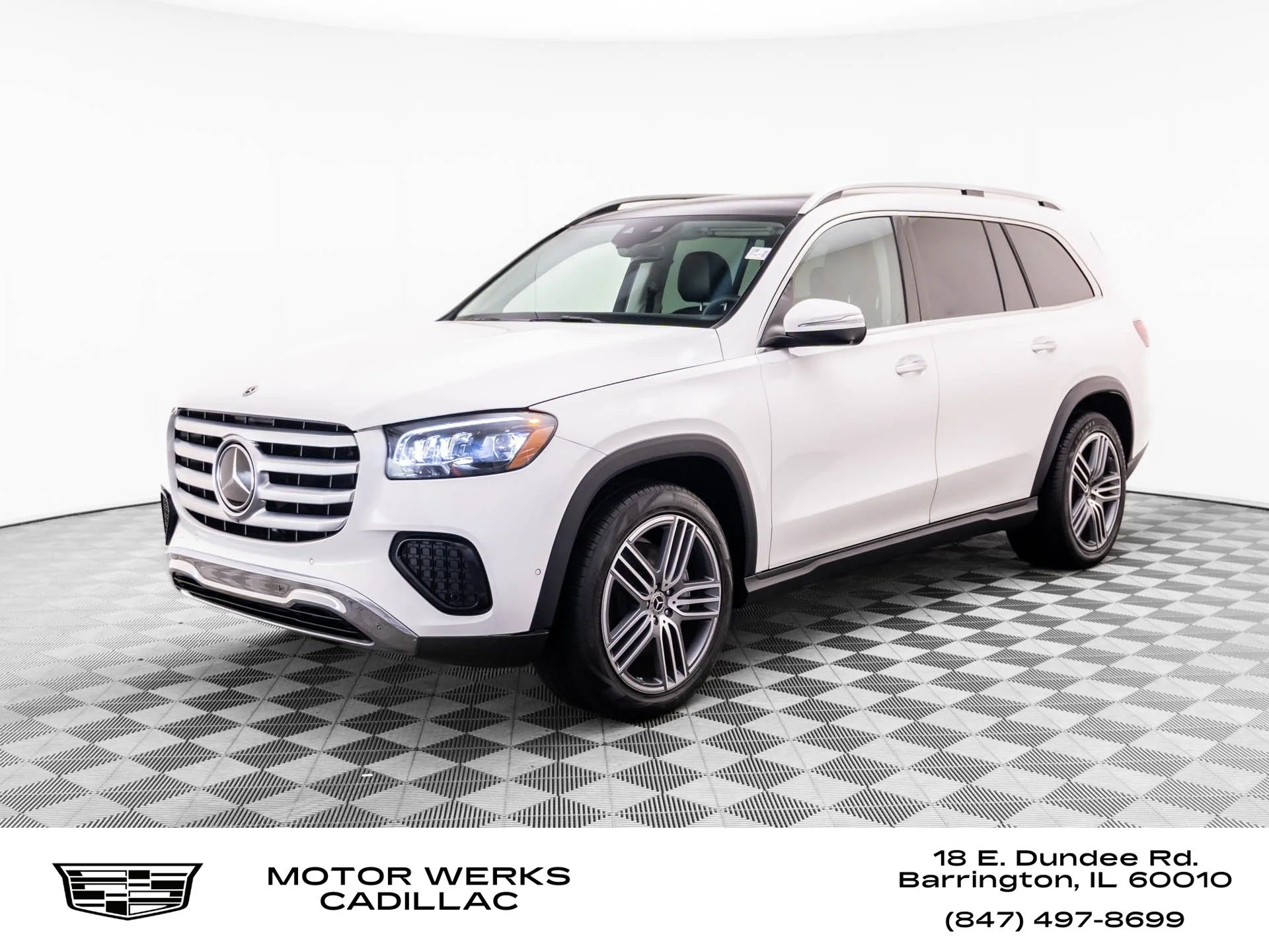 Used 2024 White Mercedes-Benz GLS 450 image 1