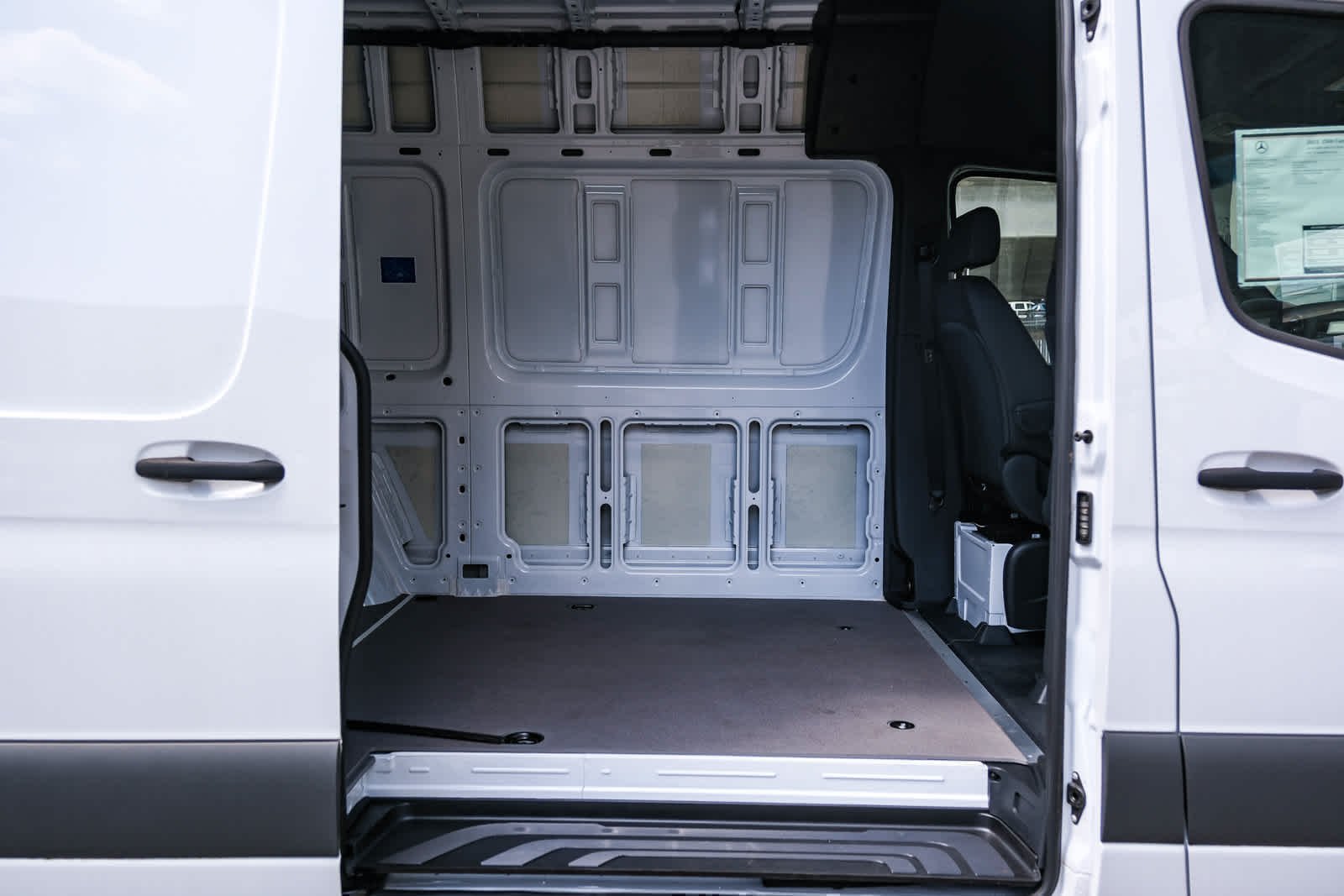 New 2025 Arctic+White Mercedes-Benz Cargo 144WB High Roof RWD 2.0L I4 Diesel Turbo SO image 39
