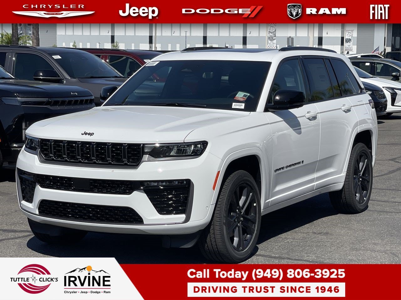 New 2027 Bright White Clear-Coat Paint Jeep Limited Reserve image 9