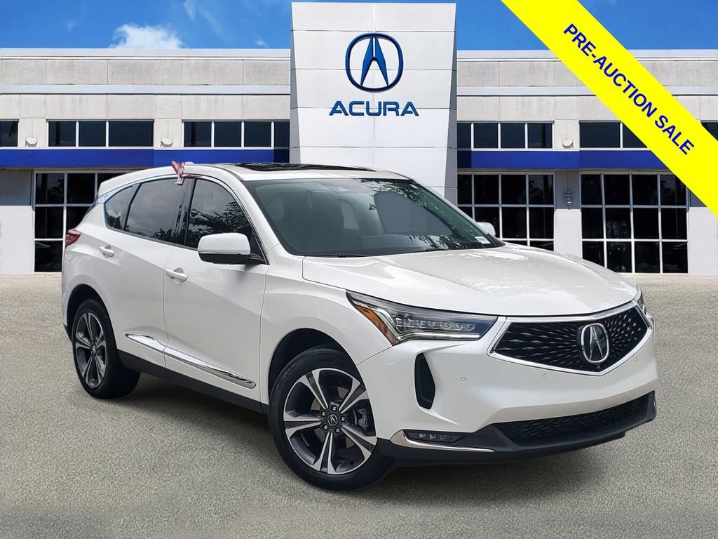 Used 2023 White Acura Advance Package image 1