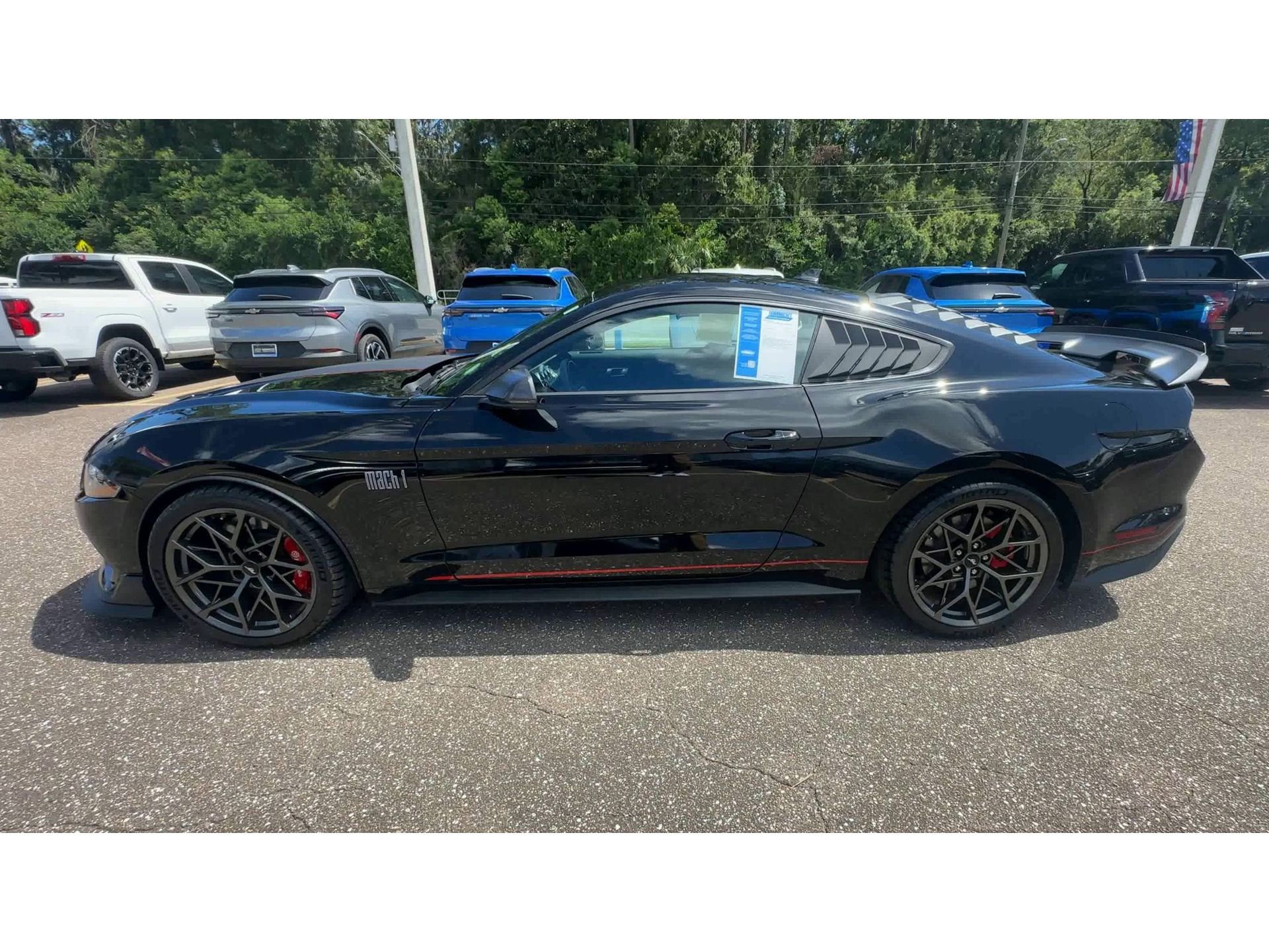 Used 2022 Black Ford Mach 1 image 5