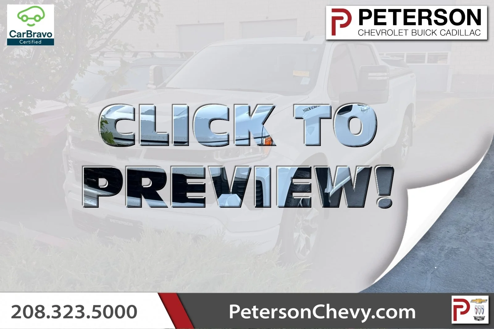 Certified Used 2025 White Chevrolet RST image 1